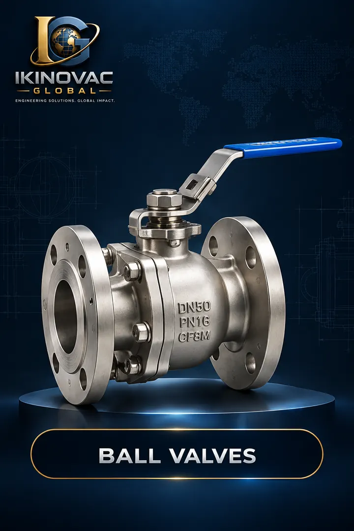 Valves representative IKINOVAC product